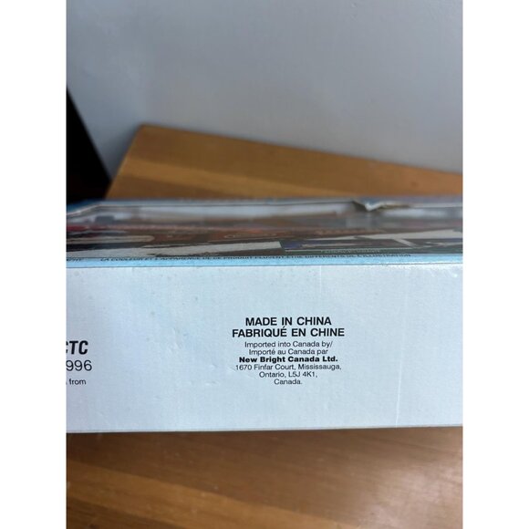 1990s vintage new bright dickensville collectable Christmas train UNTESTED - Picture 2 of 9